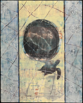 Medusea and Sea Turtle