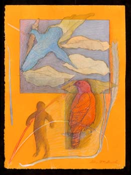 Child with Hawk and Dove